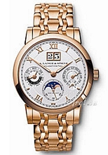 A. Lange & S�hne Langematik-Perpetual Rose Gold White Dial