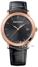 Audemars Piguet Jules Audemars Black Dial Croco Strap Audemars Piguet Jules Audemars Black Dial Croco Strap