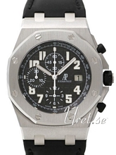 Audemars Piguet Royal Oak Offshore Leather Black Dial
