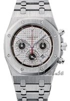 Audemars Piguet Royal Oak Chronograph Steel White Dial