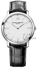Baume & Mercier Classima Executives Silver Dial Leather