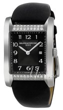 Baume & Mercier Hampton Musta/Satiini 40x27.1 mm