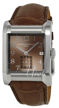 Baume & Mercier Hampton Ruskea/Nahka 45x32.3 mm