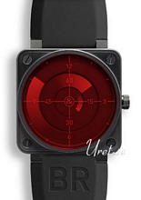 Bell & Ross Aviation Punainen/Kumi 46x46 mm