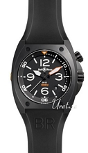Bell & Ross Marine Musta/Kumi Ø44 mm Bell & Ross Marine Musta/Kumi Ø44 mm