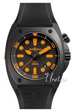 Bell & Ross Marine Musta/Kumi Ø44 mm Bell & Ross Marine Musta/Kumi Ø44 mm