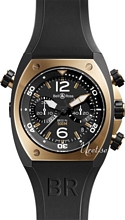 Bell & Ross Marine Musta/Kumi Ø44 mm Bell & Ross Marine Musta/Kumi Ø44 mm