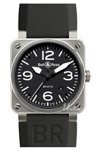Bell & Ross Aviation Musta/Kumi 42x42 mm