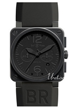Bell & Ross Aviation Musta/Kumi 42x42 mm