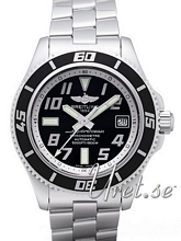 Breitling Superocean II Black, Silver Dial