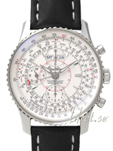 Breitling Montbrillant Datora White Dial Leather Breitling Montbrillant Datora White Dial Leather