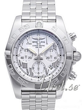 Breitling Chronomat B01 Silver Dial Bracelet