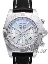 Breitling Chronomat B01 MOP Dial Leather