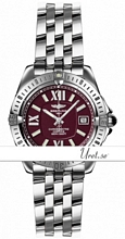 Breitling Cockpit Lady Purple Dial Bracelet