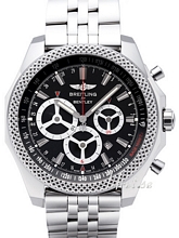 Breitling for Bentley Barnato Musta/Ter�s �49 mm