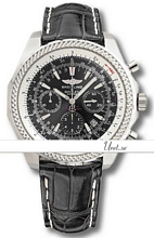 Breitling For Bentley Motors Black Dial Croco Strap Breitling For Bentley Motors Black Dial Croco Strap