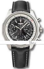 Breitling For Bentley Motors Black Dial Leather Strap Breitling For Bentley Motors Black Dial Leather Strap