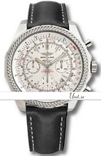 Breitling For Bentley Motors White Dial Leather Strap Breitling For Bentley Motors White Dial Leather Strap