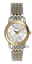 Bulova Bracelet Ladies Two Tone Silver Dial Bulova Bracelet Ladies Two Tone Silver Dial