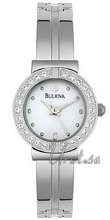 Bulova Crystals Ladies MOP Dial