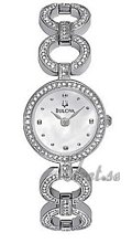 Bulova Crystals Ladies MOP Dial