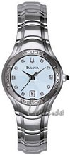 Bulova Diamonds Ladies White Dial