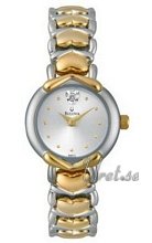 Bulova Diamonds Ladies Two Tone White Dial