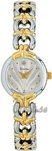 Bulova Diamonds Ladies Two Tone Silver Dial