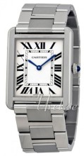 Cartier Tank Solo Silver Dial Bracelet