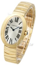 Cartier Baignoire Silver Dial Yellow Gold Bracelet