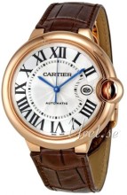 Cartier Ballon Bleu Rose Gold Silver Dial