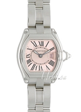 Cartier Roadster Pink Dial Bracelet Ladies