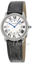 Cartier Ronde Solo Steel Silver Dial