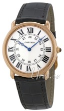 Cartier Ronde LC Rose Gold Silver Dial