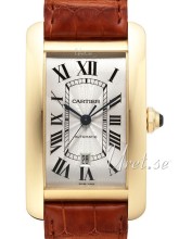 Cartier Tank Americaine Gold XL Yellow Gold Silver Dial