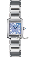 Cartier Tank Francaise Steel Steel MOP Dial