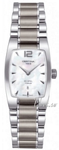 Certina DS Spel Lady Valkoinen/Titaani 34x23 mm