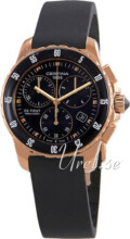 Certina DS First Lady Ceramic Chrono Musta/Kumi Ø35 mm Certina DS First Lady Ceramic Chrono Musta/Kumi Ø35 mm