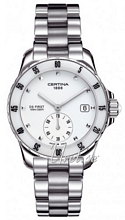 Certina DS First Lady Valkoinen/Teräs Ø35 mm Certina DS First Lady Valkoinen/Teräs Ø35 mm