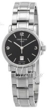 Certina DS Caimano Lady Musta/Ter�s �27 mm