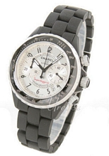 Chanel J12 Chronograph Ceramic Silver Dial Chanel J12 Chronograph Ceramic Silver Dial