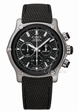 Ebel 1911 BTR Steel Carbon, Black Dial