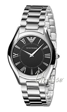 Emporio Armani Super Slim Musta/Ter�s �35 mm