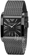 Emporio Armani Classic Musta/Ter�s 30x31 mm