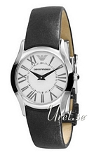 Emporio Armani Valkoinen/Nahka �29 mm