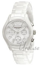 Emporio Armani Ceramic White Dial Bracelet