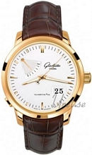 Glashütte Original Senator Auf Und Ab Rose Gold Silver Dial Glashütte Original Senator Auf Und Ab Rose Gold Silver Dial