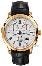 Glashütte Original Senator Rattrapante Rose Gold Silver Dial Glashütte Original Senator Rattrapante Rose Gold Silver Dial