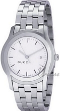 Gucci G Chrono Steel Silver Dial