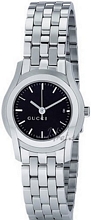 Gucci G Chrono Steel Black Dial